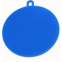 Multi-purpose Safe Silicone Brush Cleaning Mat Pads Heat-Resistant Dish Washing Brush Cleaner Scrubb