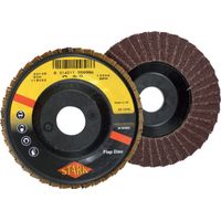 10 x STARK DISCO ABRASIVO LAMELLARE D 115 MM GR 60