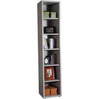 PRATICO LIBRERIA 35,7X44XH217 CM CEMENTO