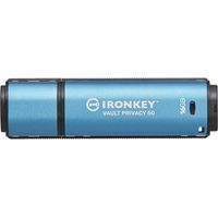 IronKey 16 GB Vault Privacy 50 cifrado AES-256, FIPS 197