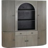 Vitrine Jamun Verre 177X40X180 Gris