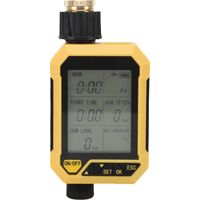 Decdeal Minuterie d'arrosage eau Programmable pour tuyau d'arrosage système d'arrosage automatique manuel système d'irrigation numérique pelouse de cour