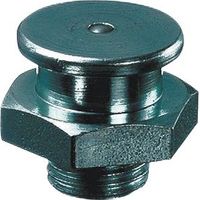 Flachkopf Schmiernippel (Abschmiernippel), Gewinde M10 x 1 mm Stahl verzinkt
