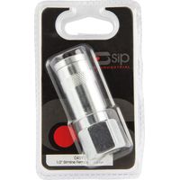 SIP 1/2" Slimline Silver Female Coupler - L4 x W7 x H12.5 cm