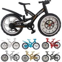 Horloge De Table Forme Bicyclette Alarme Analogique Maison Bureau