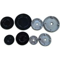 4 Brûleurs + 4 Couvre - Feux pour Cuisinières à Gaz Ariston Nardi et autres marques, Lot de 8 pièces pour cuisinières de haute qualité