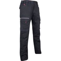Arbeitshose LMA Canvas - Basalt schwarz - T40 - 1425-40