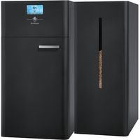 Caldera de pellets CPA Evolution De Dietrich 24 kW con silo