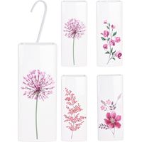 Humidificateur en ceramique a motif floral pour element