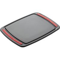 Brund Easy Cut Snijplank 26x20x0,8 cm Noir/Rood