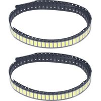 YWBL-WH Kaltweiße SMD-LEDs, 200 Stück 7030 Kaltweiße SMD-Lampenperlen, Energiespar-Golddraht, 6 V 1 W 8000–10000 K für Beleuchtungsgeräte, LED-Lampen