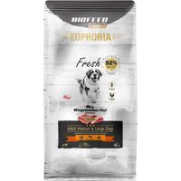 BIOFEED Euphoria Viande fraîche Adulte Moyen et Grand Porc et Oie 12 kg