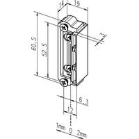 Pièce de remplacement pour ouvre-porte 1418-13 ProFix 2 universel. Fonctionnement continu non conforme DIN L/R