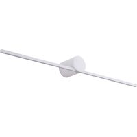 Applique Modern Slim L bianca LED 8W IP44 Light Prestige