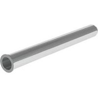 TUBO CON CARTELLA INOX Misura: D. 32 X 300 mm