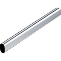 4430601287 Ovalrohr 30x15x1200mm vernickelt