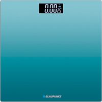 Bilancia pesapersone digitale blaupunkt display detemperatura - superficie in vetro extrapiatto
