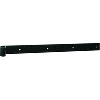 Afbat – Penture bout carré 14mm 30x4mm longueur 400mm – Trous carrés pour fixation sécurisée – Ferrure de haute qualité fabriquée en France