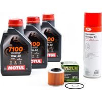 Kit Entretien Vidange pour BMW F 650 FUNDURO de 1993 à 1996 - MOTUL 7100 10W40 3L