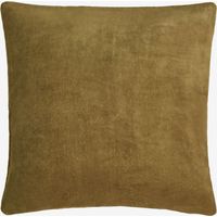 Coussin carré 40x40 cm en coton Enid SKLUM Moutarde foncée