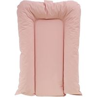 Matelas a langer - TINEO - FLOCONS - PVC - Rose poudre