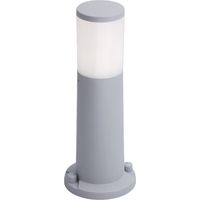 Lampioncino esterno top light loano pa40 grigio e27 led resina
