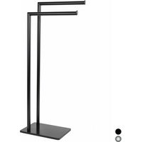 Piantana porta asciugamani mod. zero metaform Nero cm 18 x h. 78 x 33METAF