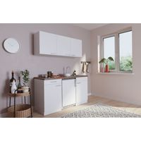 Cuisine Mini-cuisine Single Kitchenette Blanc Luis 150 cm Respekta