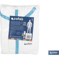 Combinaison de protection avec capuche, en polypropylène, conforme à la norme EN ISO 27065, taille L