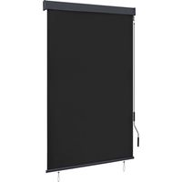 Vidaxl – Store roulant extérieur 120x250 cm – Tissu polyester respirant avec revêtement PA – Barre en aluminium – Mécanisme à manivelle