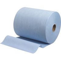 WypAll X60 Tücher auf Großrolle, 1 Großrolle mit 500 blauen, 1-lagigen Tüchern