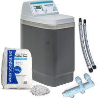 Tapworks NSC11PRO Water Softener Easyflow Metered - Full Installation Kit + Salt