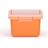 Valira 6092/52 Contenitore ermetico, PBT, Arancione, 0.4 L