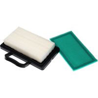 vhbw 1x prefiltro, 1x filtro de aire reemplaza Briggs & Stratton 5069, 5069D, 5069K, 695667, 5069H, 691007 para tractor cortacésped - 2 uds.