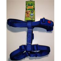 Extra-Soft Blue Harness for Dogs - Size ML - Friskies Purina