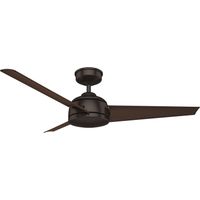 Ventilateur de plafond extérieur Trimaran Bronze 132 cm
