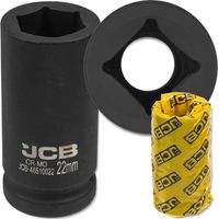 JCB 3/4" Cr-Mo Tief-Schlagschrauber-Steckschlüssel 6-kant 22 mm
