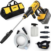 DeWalt DCMPW1000N 54v XR FLEXVOLT Brushless Pressure Washer 69 Bar + Nozzle +Bag
