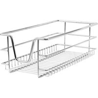 3 x KuKoo Kitchen Pull Out Storage Baskets – 300mm Wide Cabinet