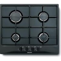Glem Gas GT64BK piano cottura Nero Da incasso 60 cm 4 Fornelli