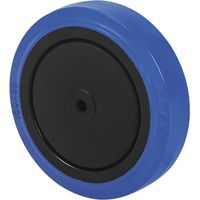 rueda pgmb200-20-60 nucleo poliamix y banda goma azul eje bolas