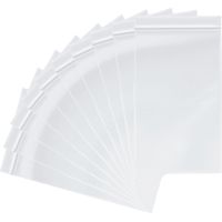 Sac plastique long, sac à fermeture rectangulaire, sac fin auto-scellant, sac plastique droit et long, sac étanche