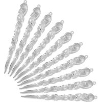 10 Lustres à pendentifs en cristal pour chambre à coucher, salle de mariage, Noël