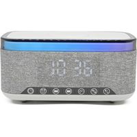 Denver Radio despertador FM con Bluetooth y carga inalámbrica
