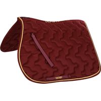 PONY, Beige / Multicolore / Marron: Sous-siège matelassé en coton de haute qualité avec bord renforcé et cordon de passementerie