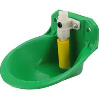 Abreuvoir automatique Volume d'eau réglable 1L Capacité de stockage d'eau Bol d'eau en plastique pour bétail pour cochon vache mouton