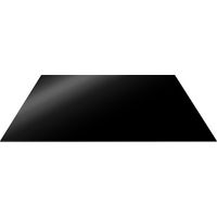 Pebbly Ceranfeldschutz 57x50cm schwarz ()