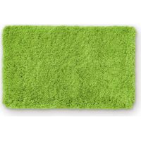 WOHNDIRECT Hochflor Badematten MALMÖ - 1 Stück 60x100 cm, Grün