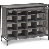 Organizador de zapatos Zeller gris capacidad 16 pares