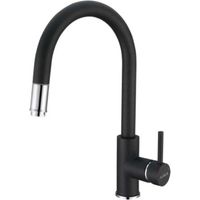 Alveus Delos - Mitigeur d'évier avec bec extractible, carbone 1129022